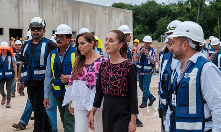 Sheinbaum mete lupa a hospitales de Chetumal