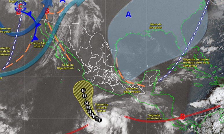 Del calor a chubascos: así el clima en Quintana Roo para este jueves