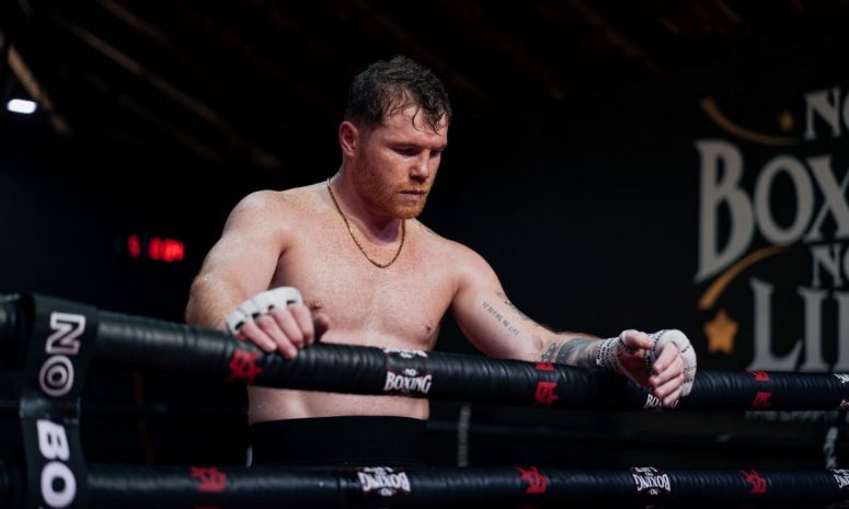 Planea Canelo Álvarez su despedida del boxeo en estadio de México
