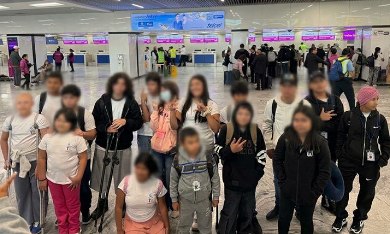 Niños con cáncer cumplen su sueño en Cozumel
