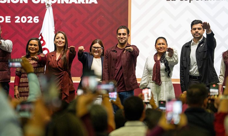 Gino Segura recibe el respaldo del Consejo Nacional de Morena
