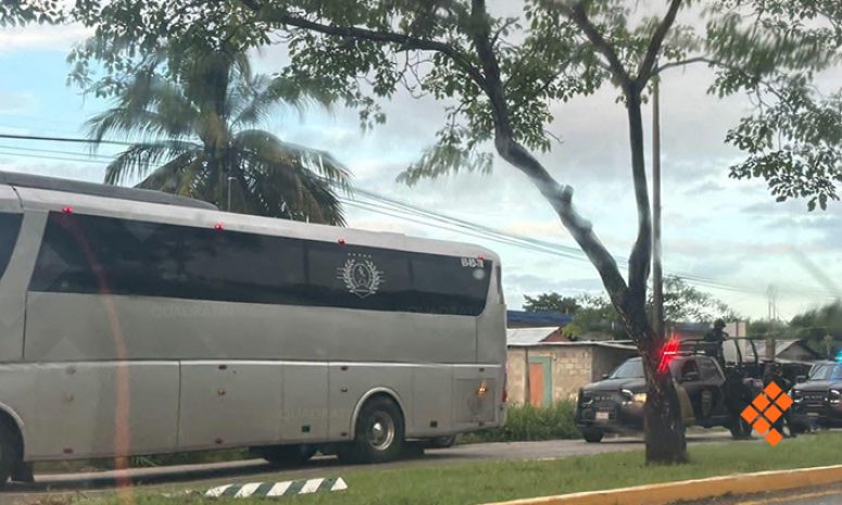 Reacomodo tras las rejas: llevan a 146 presos de Cancún a Chetumal