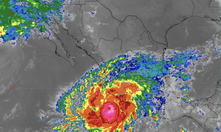 CNPC urge a resguardarse en 4 estados ante impacto de huracán Simon