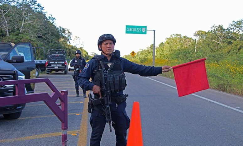 Bajan en Cancún y Chetumal percepción de inseguridad